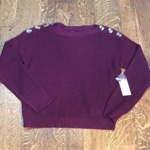 NWT Maroon Sweater